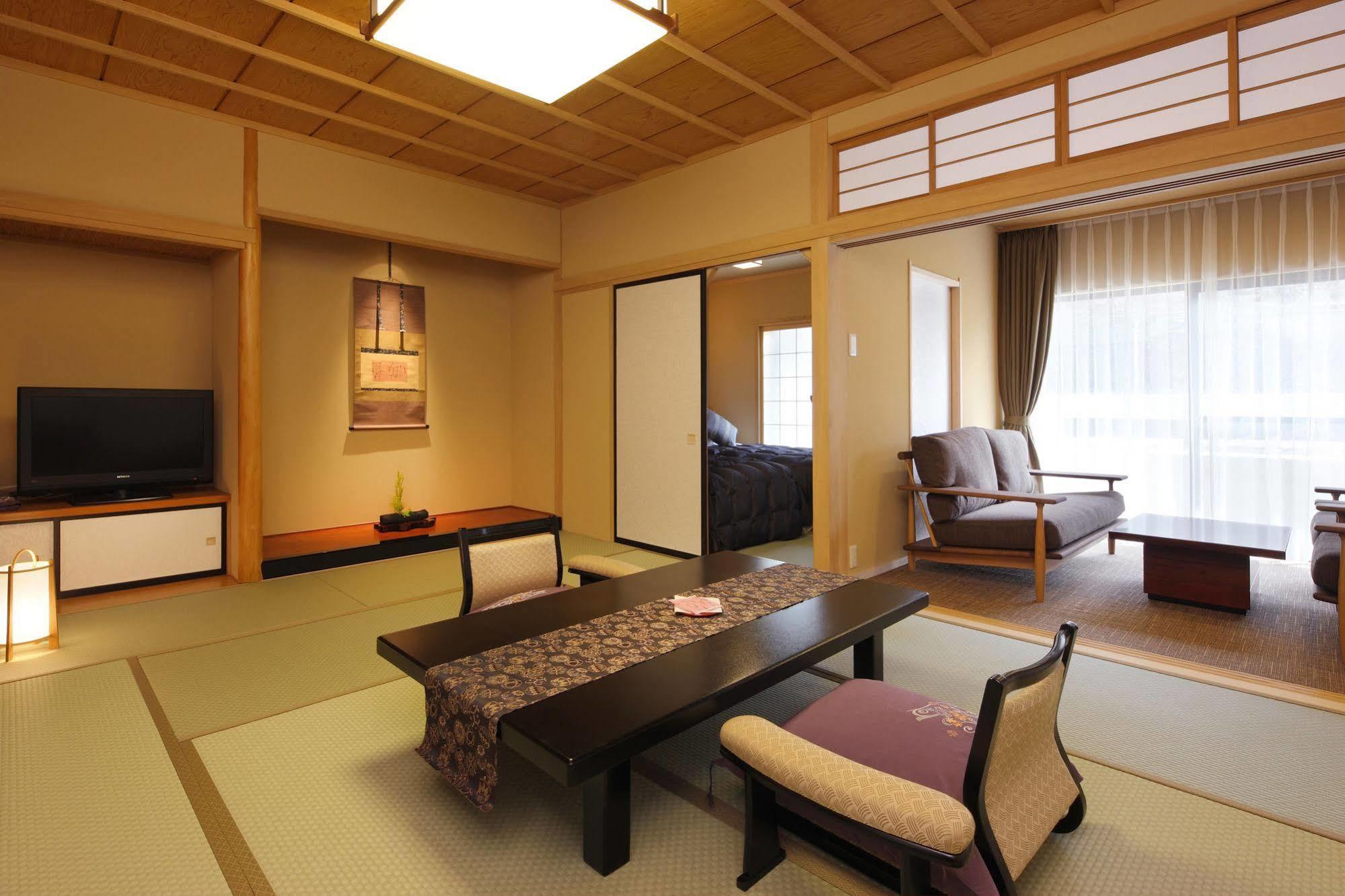 Hotel Asaya Nikko Exteriér fotografie A traditional Japanese room