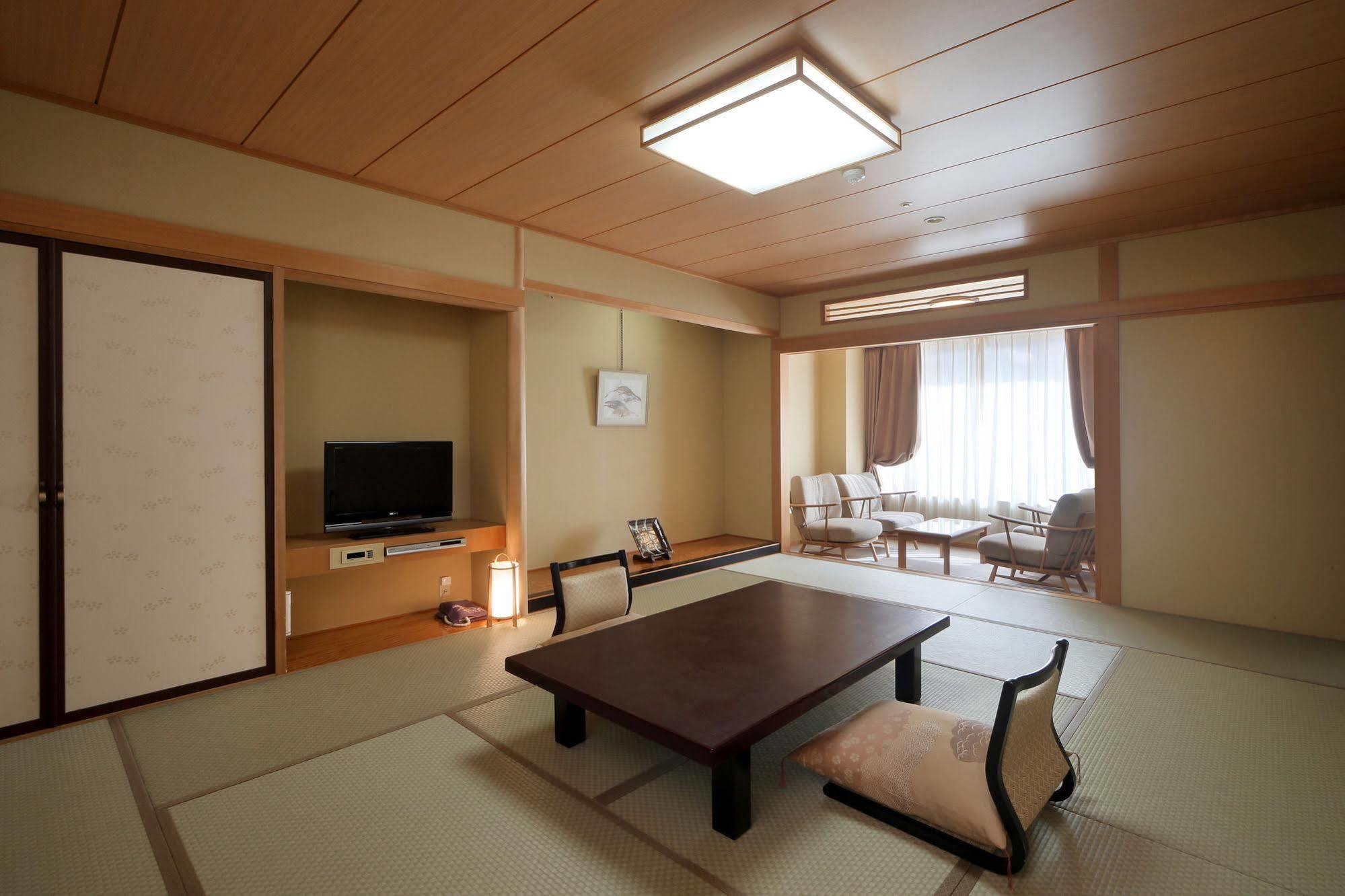Hotel Asaya Nikko Exteriér fotografie A Japanese-style room at a hotel