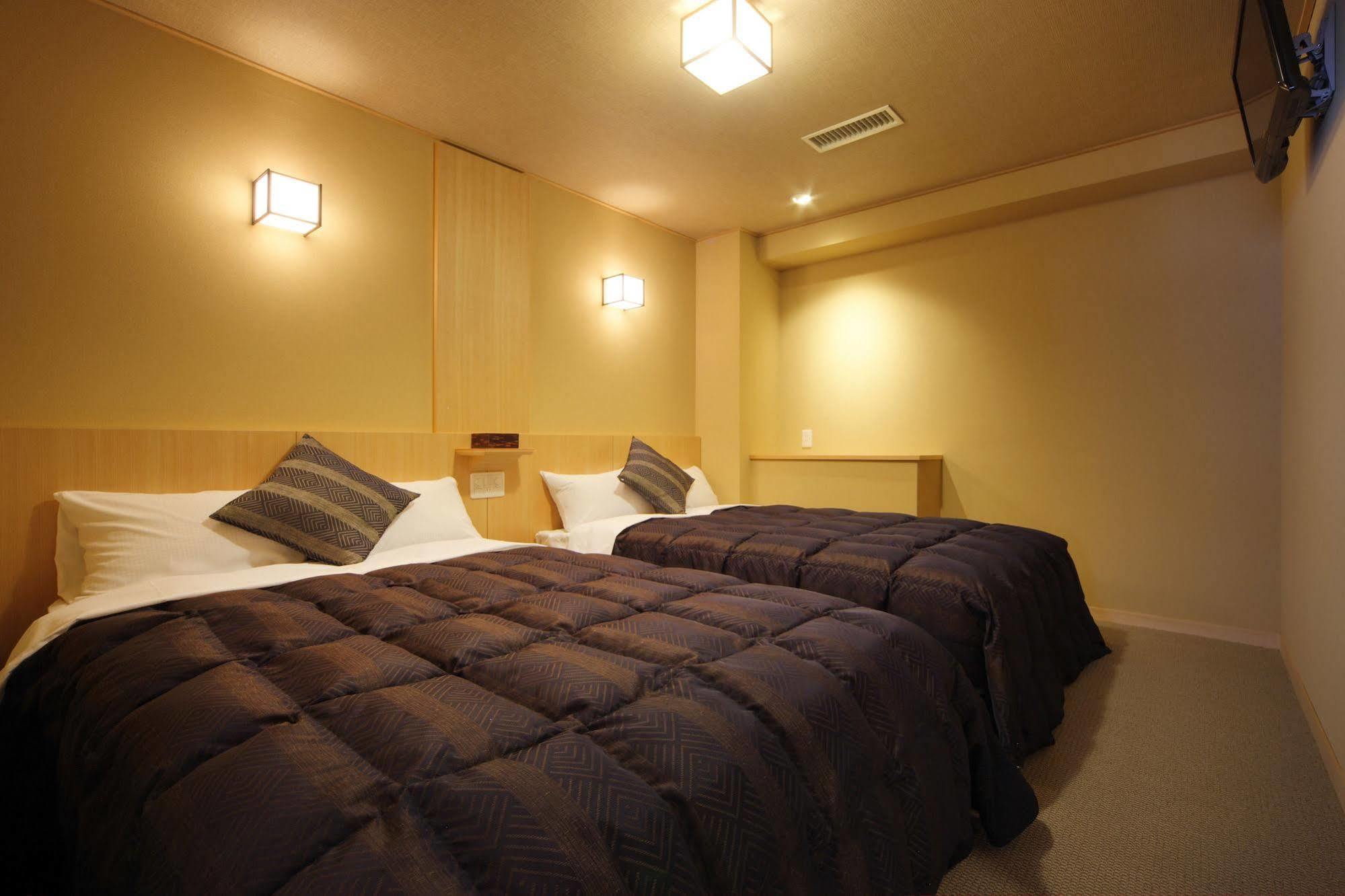 Hotel Asaya Nikko Exteriér fotografie A room at a Ryokan
